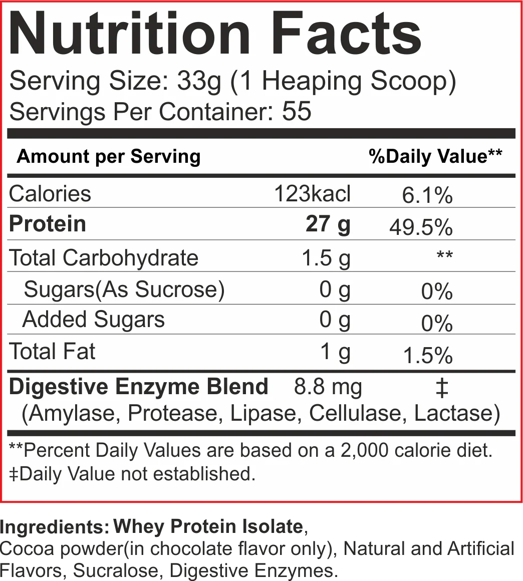 BLACKBEAST WHEY PROTEIN ISOLATE - Image 3