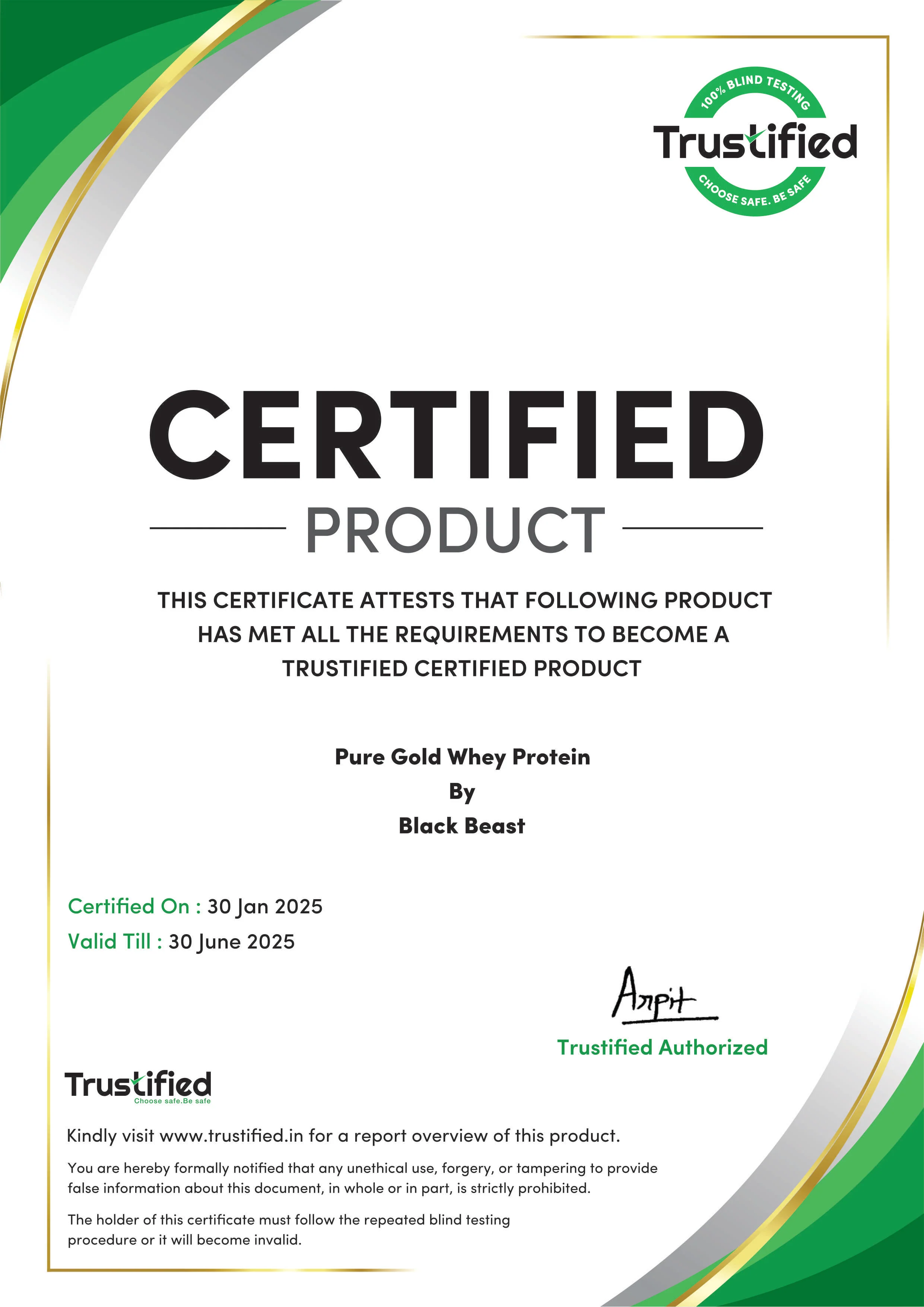 BLACKBEAST WHEY PROTEIN PUREGOLD - Image 3