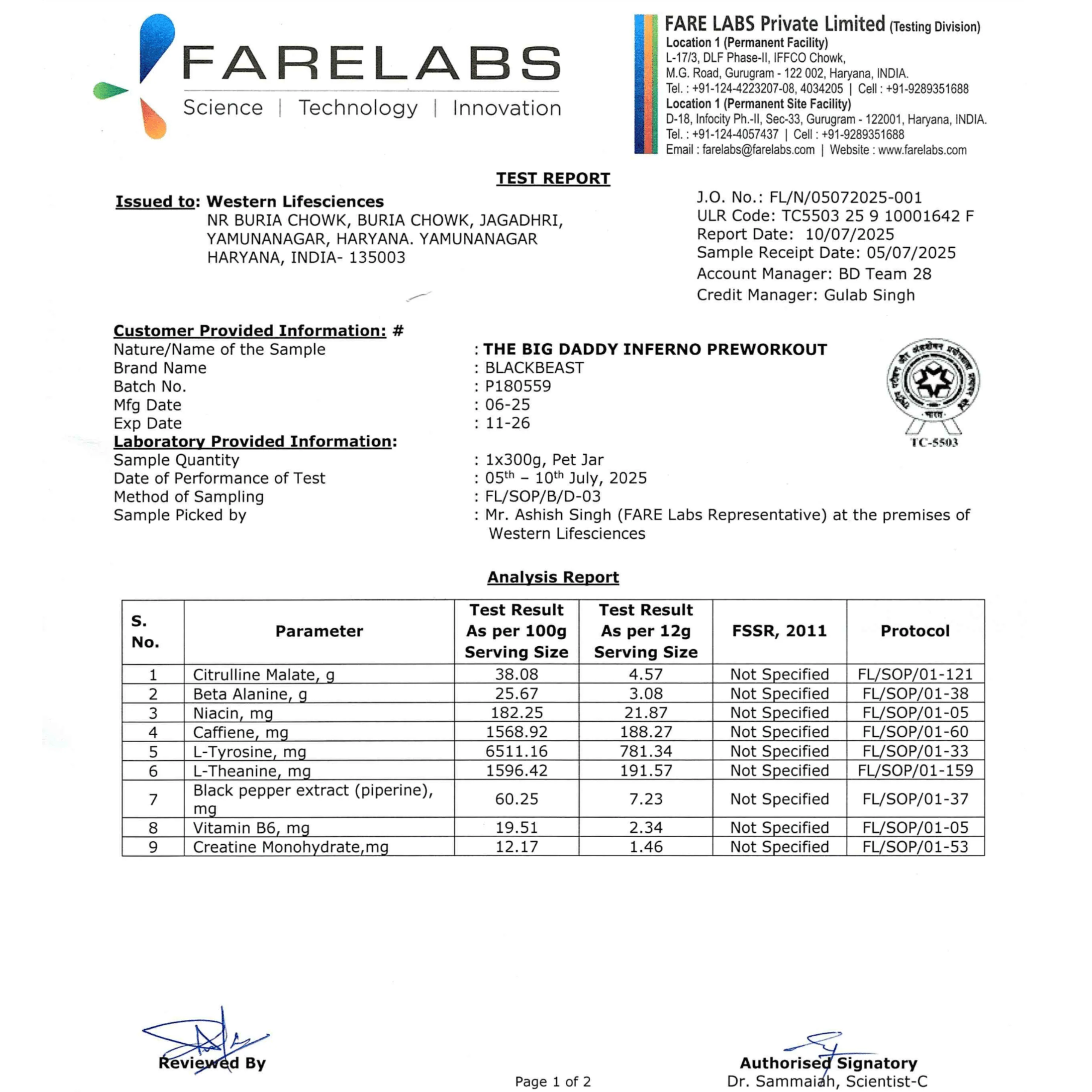 THE BIG DADDY INFERNO PREWORKOUT by BLACK BEAST - Image 6