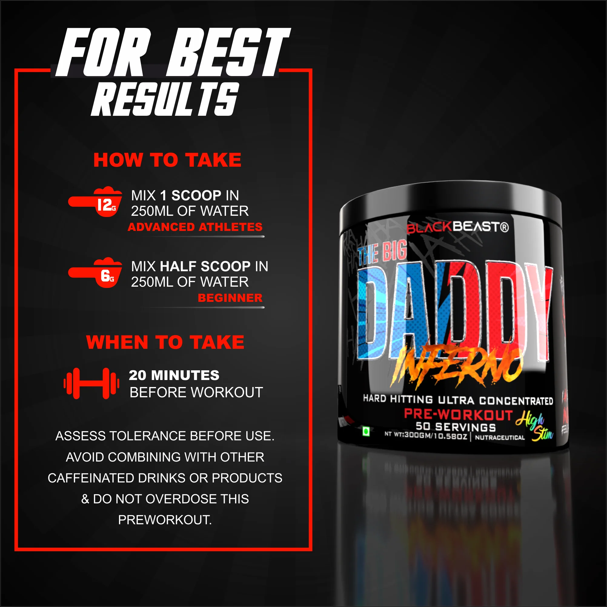 THE BIG DADDY INFERNO PREWORKOUT by BLACK BEAST - Image 8