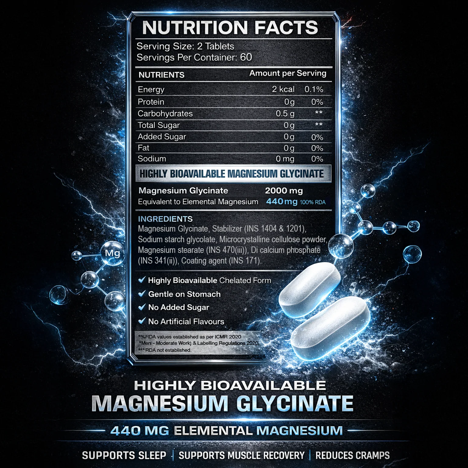 BLACKBEAST MAGNESIUM GLYCINATE - Image 3